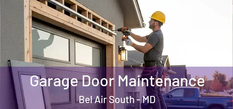 Garage Door Maintenance Bel Air South - MD